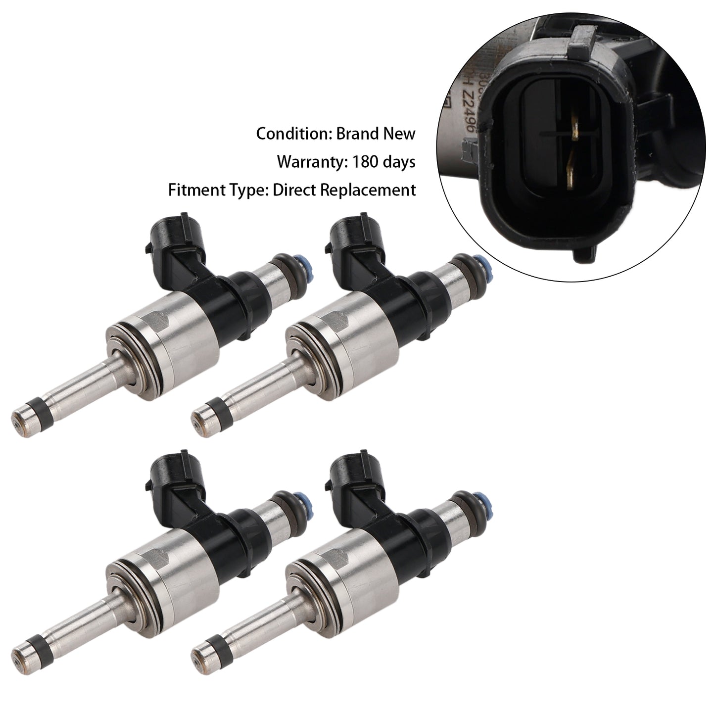 4PCS Fuel Injector 23250-24010 Fit Lexus UX200 UX250h Fit Corolla 2019-2022