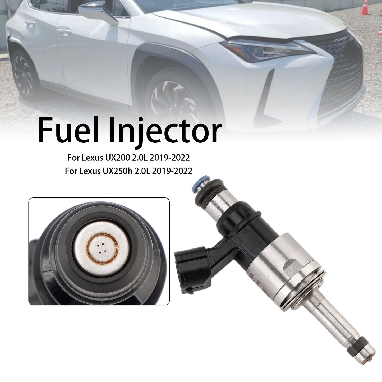 1PCS Fuel Injector 23250-24010 Fit Lexus UX200 UX250h Fit Corolla 2019-2022
