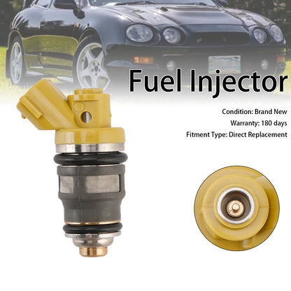 1PCS Fuel Injector 1001-87091 Fit Denso 650CC Fit Toyota Supra JZA80 2JZGTE 2JZ