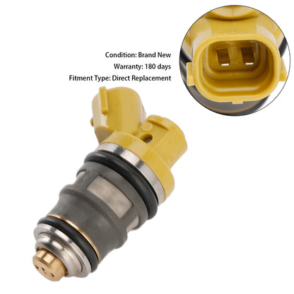 1PCS Fuel Injector 1001-87091 Fit Denso 650CC Fit Toyota Supra JZA80 2JZGTE 2JZ