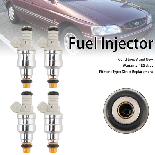 4PCS Fuel Injector 0280150907 Fit Ford Fit Mercury 1.9L 2.3L 1990-1996 F0SE-A1A