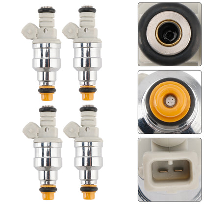 4PCS Fuel Injector 0280150907 Fit Ford Fit Mercury 1.9L 2.3L 1990-1996 F0SE-A1A