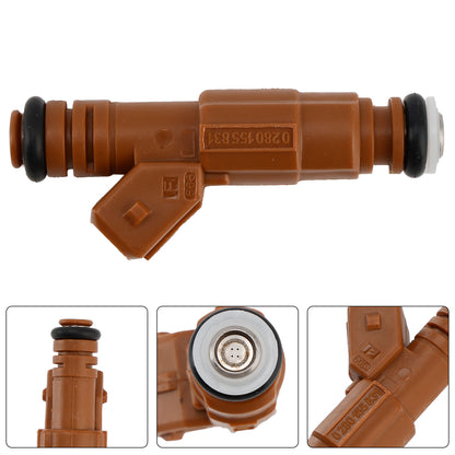 1PCS Fuel Injector 0280155831 Fit Volvo S60 S80 C70 XC90 2.4L 2.5L 1998-2009