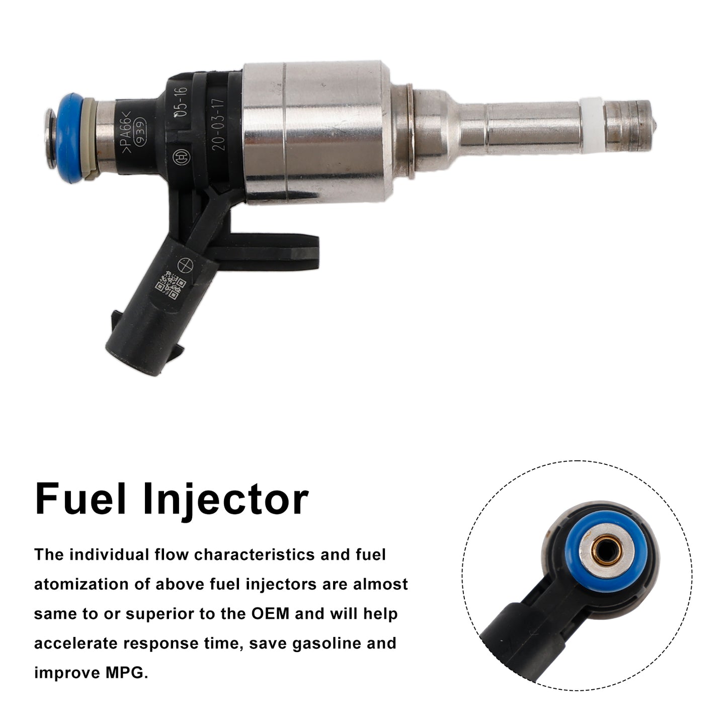 1PCS Fuel Injector 0261500792 Fit VW Beetle Golf Jetta Tiguan 2.0L 06A906036Q