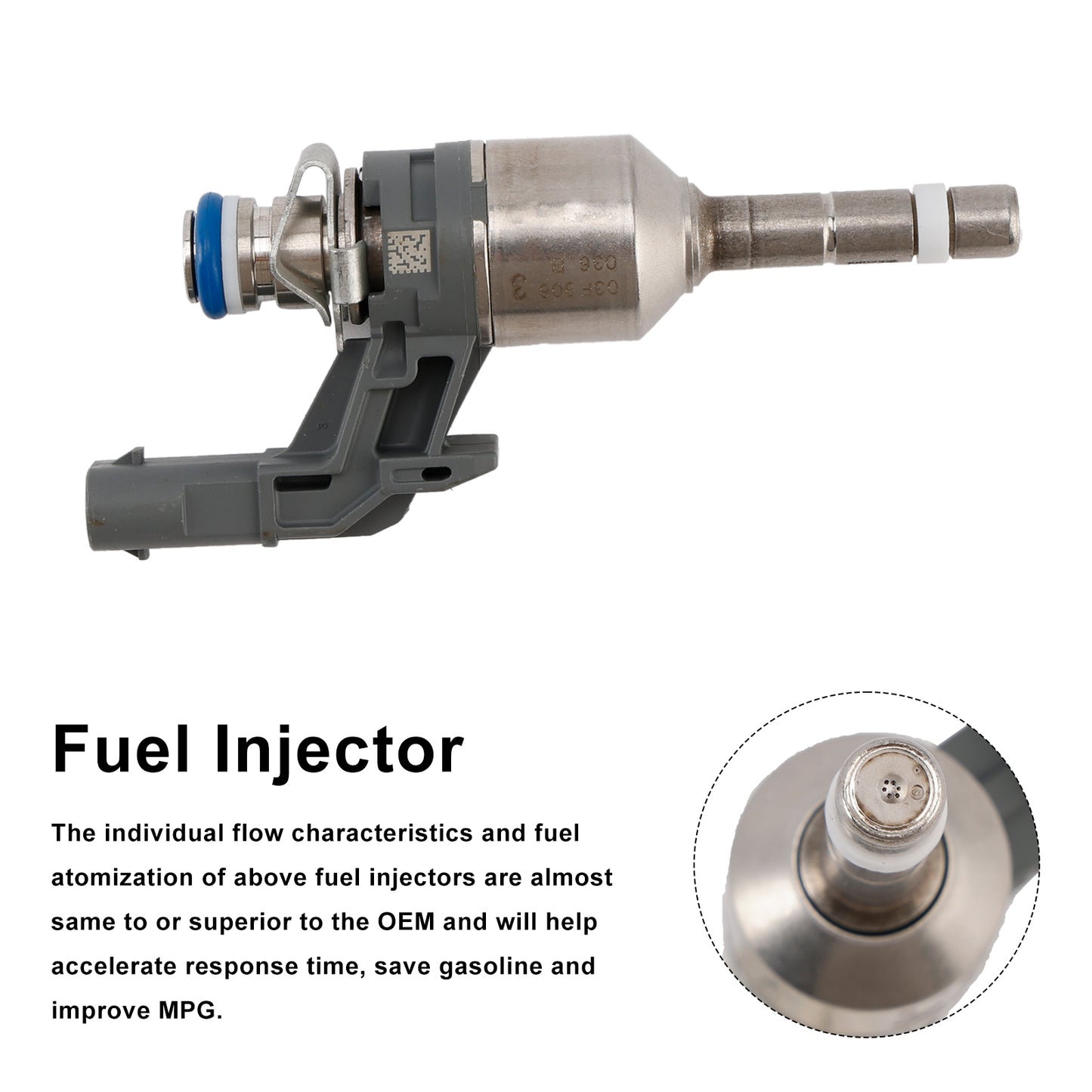 1PCS Fuel Injector 03F906036B Fit Audi A1 A3 Fit VW Beetle Golf 6 1.2 TSI/TSFI