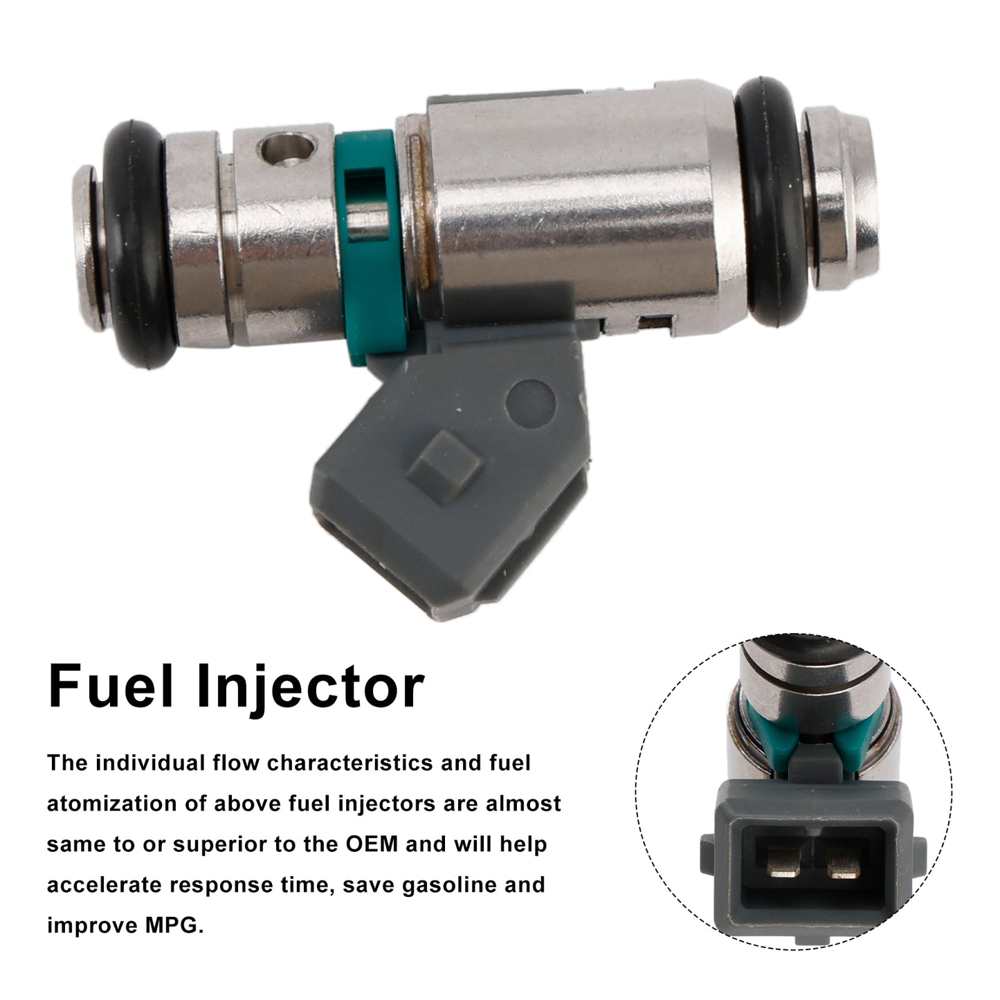 1PCS Fuel Iniector IWP042 Fit Renault Clio Espace Kangoo Laguna Megane
