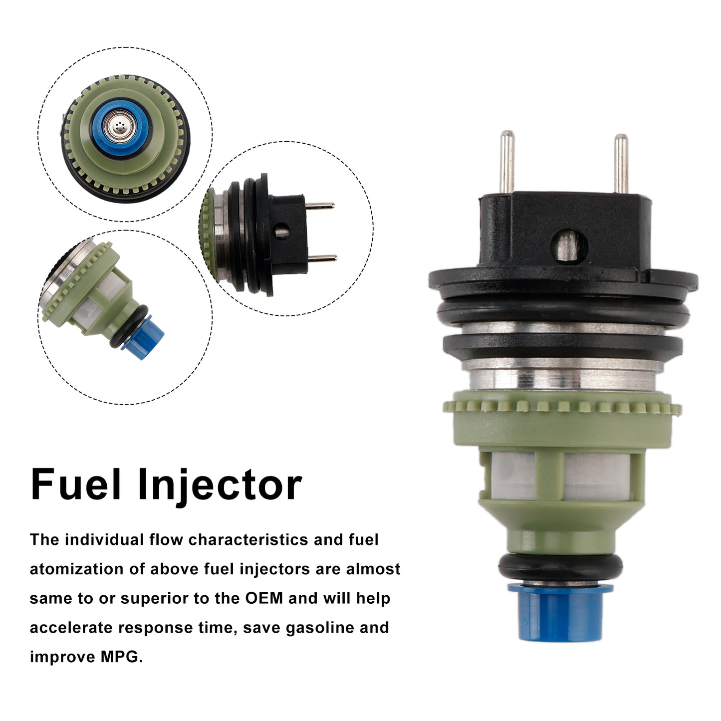 1PCS Fuel Injector 0280150661 Fit Geo Metro Fit Suzuki Swift 1.0L 195500-2160