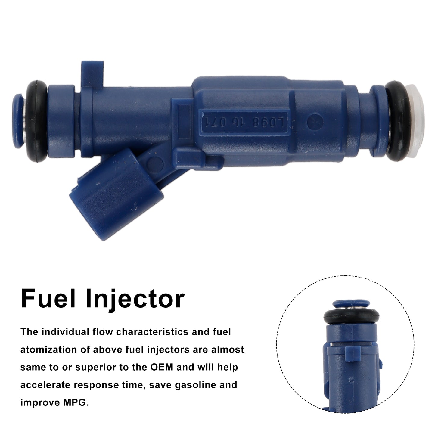 1PCS Fuel Injector 353102J000 Fit Elantra 2021-2023 Fit Kona 2022-2023 2.0L