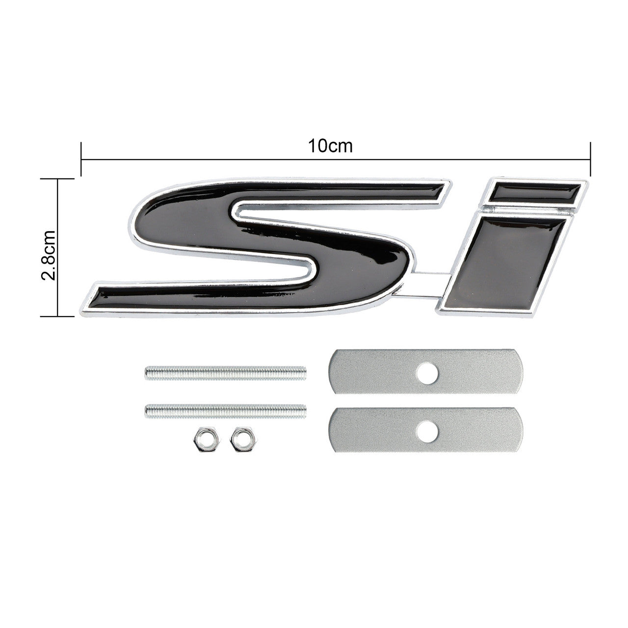 Honda Si Front Grille Emblem Decal Badge