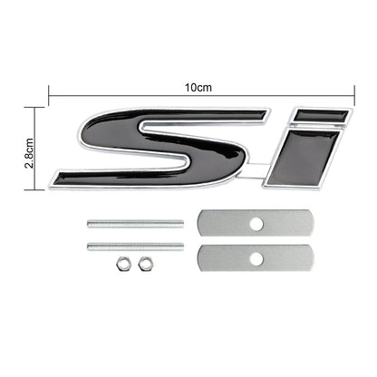 Honda Si Front Grille Emblem Decal Badge