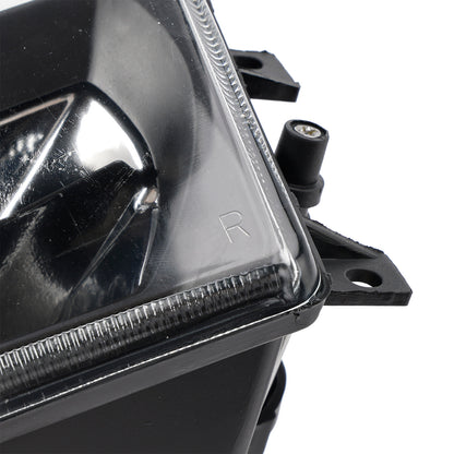 Pair Front Bumper Fog Light Lamp Housing Shell For BMW E39 5-Serise 1995-1998