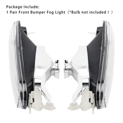 Pair Front Bumper Fog Light Without Blubs  For E46 323i 325i 1999-2001（Pre-LCI）