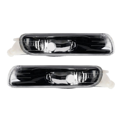 Pair Front Bumper Fog Light Without Blubs  For E46 323i 325i 1999-2001（Pre-LCI）