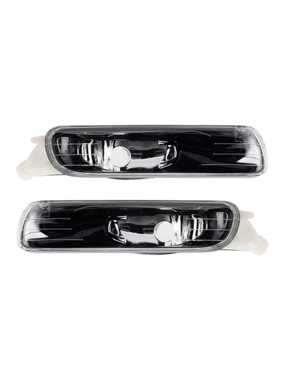 Pair Front Bumper Fog Light Without Blubs  For E46 323i 325i 1999-2001（Pre-LCI）