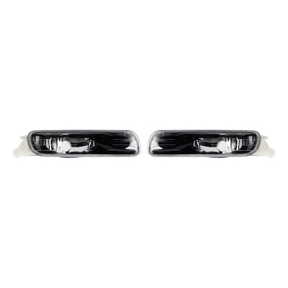 Pair Front Bumper Fog Light Without Blubs  For E46 323i 325i 1999-2001（Pre-LCI）