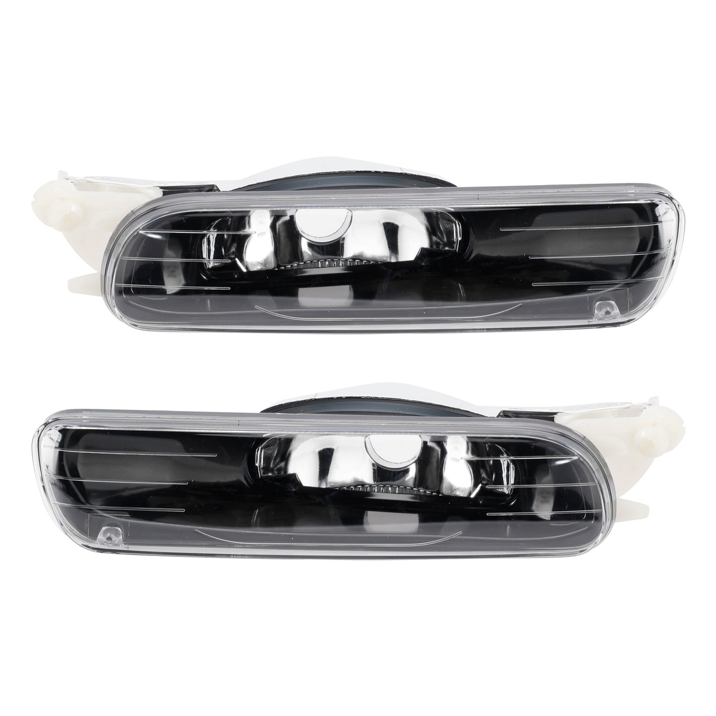 Pair Front Bumper Fog Light Without Blubs  For E46 323i 325i 1999-2001（Pre-LCI）