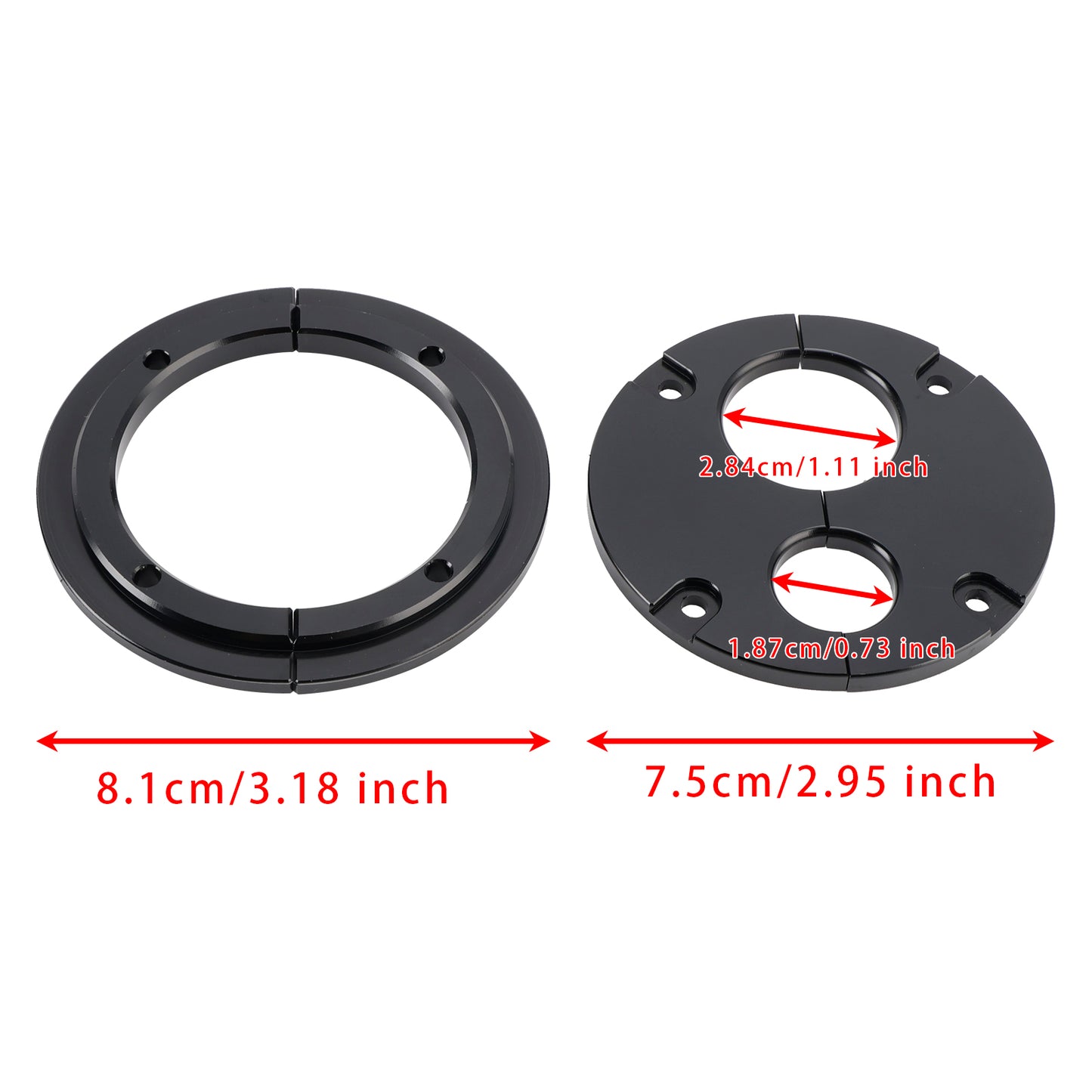 2 Pack Firewall Pass Through Eliminates Firewall Grommet Holley Terminator x Max