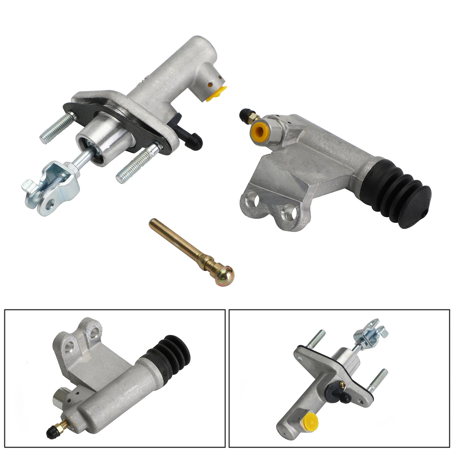 Clutch Master +Slave Cylinder Kit For Honda Civic 1.7L 2001-2005 46930-S5A-013