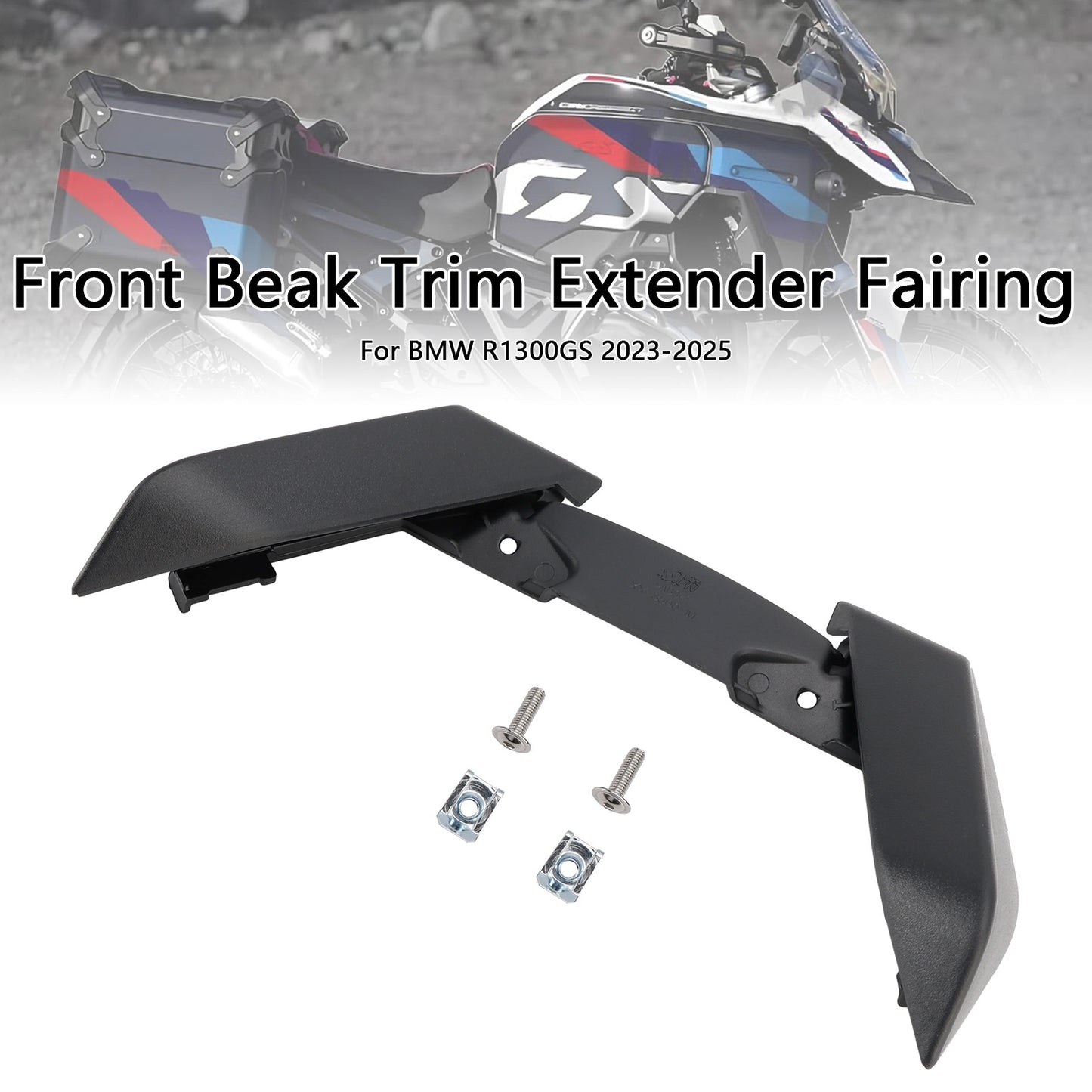 Front Fender Beak Extension Fairing Extender For BMW R1300GS 2023-2025