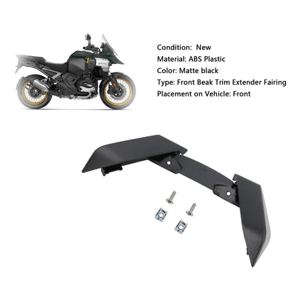 Front Fender Beak Extension Fairing Extender For BMW R1300GS 2023-2025