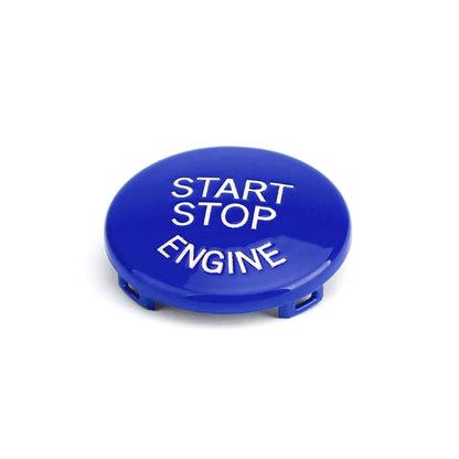 Start Stop Engine Button Switch Cover For BMW E Chassis E90 E91 X5 E70 E60 Blue