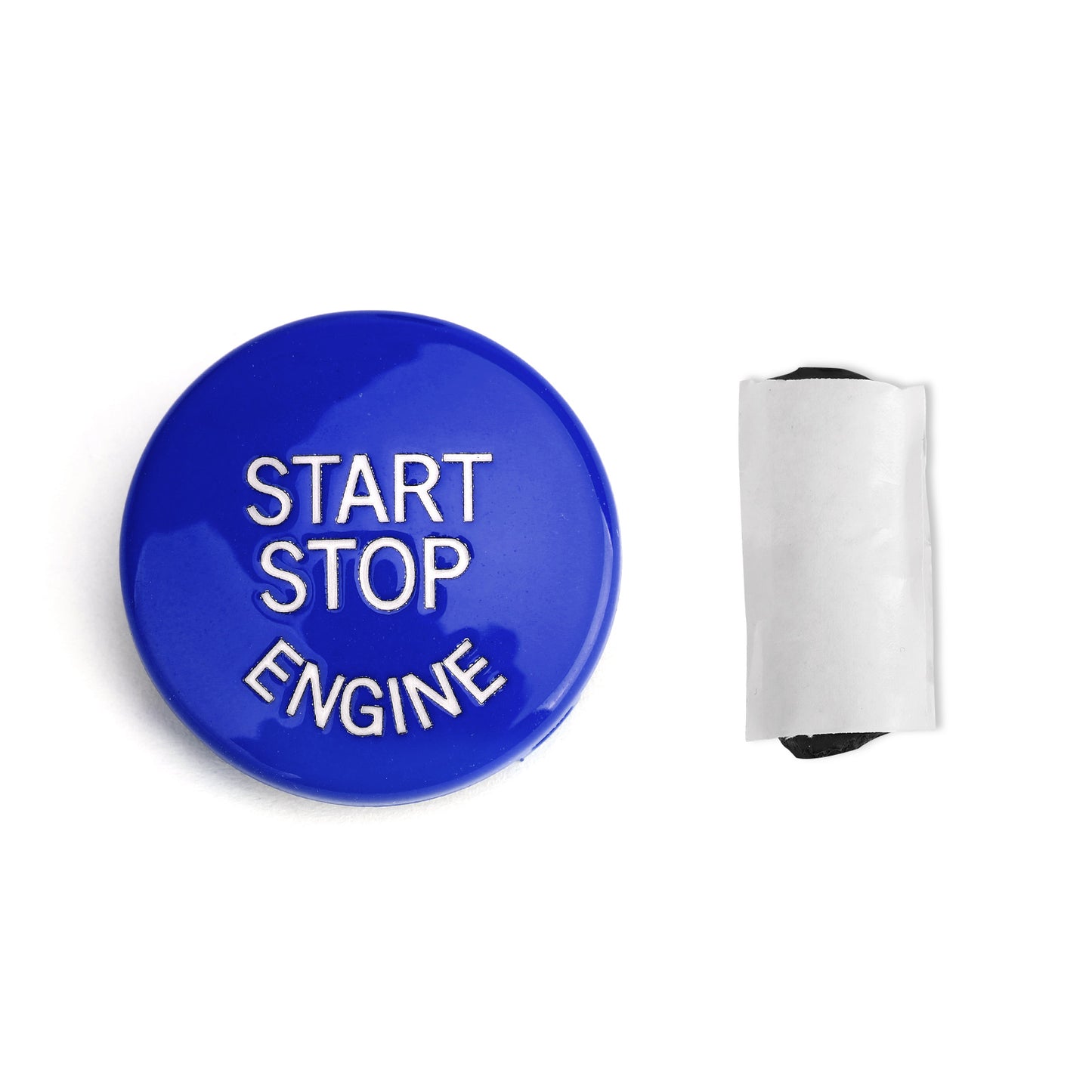 Start Stop Engine Button Switch Cover For BMW E Chassis E90 E91 X5 E70 E60 Blue