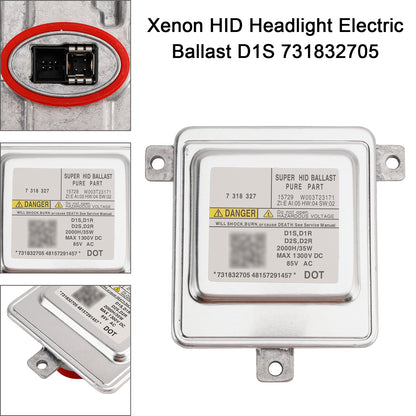 Xenon HID Headlight Electric Ballast D1S 731832705 For BMW 3 Series X1 Z4
