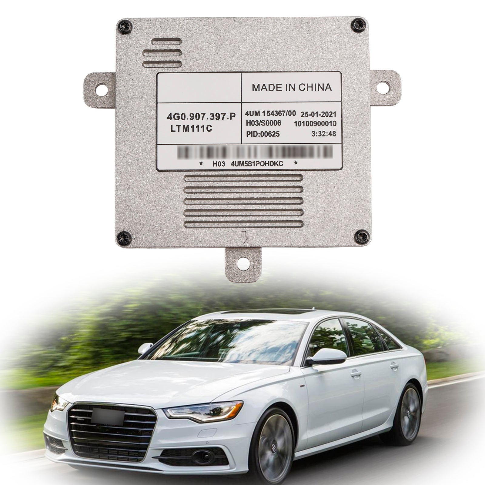 LED Headlight Driver Ballast Module Control Unit 4G0.907.397.P For Aud ...