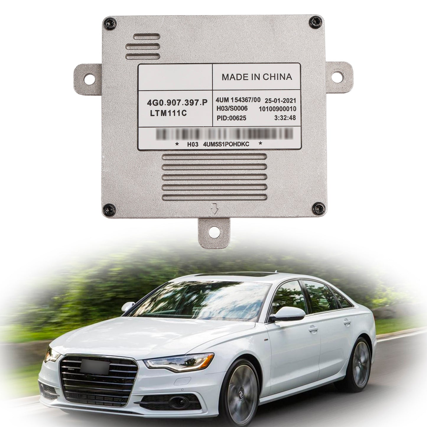 LED Headlight Driver Ballast Module Control Unit 4G0.907.397.P For Audi A6L A7 Q3