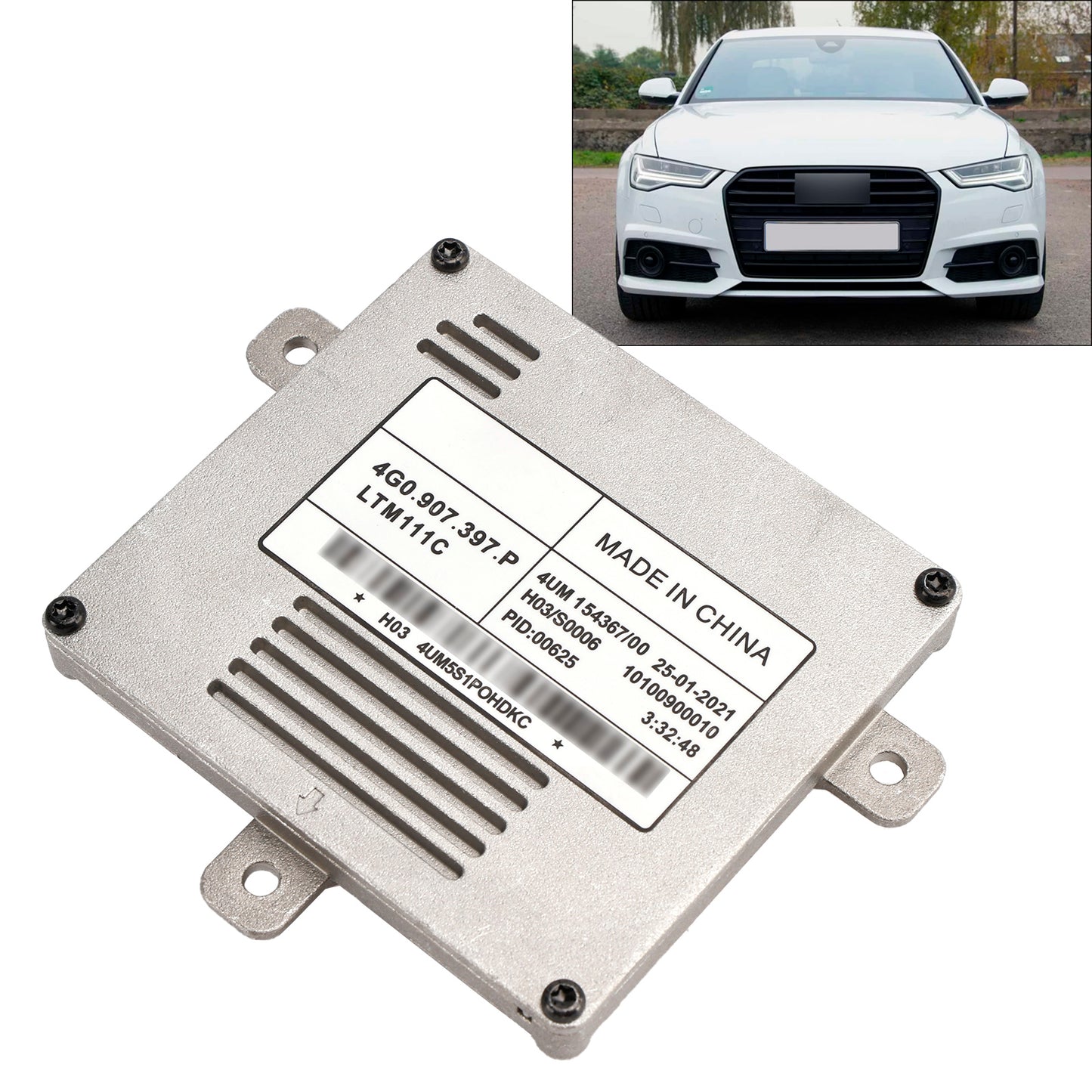 LED Headlight Driver Ballast Module Control Unit 4G0.907.397.P For Audi A6L A7 Q3