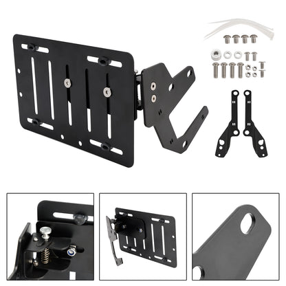 Side License Plate Holder Frame Bracket fit for INDIAN FTR1200 2019-2024