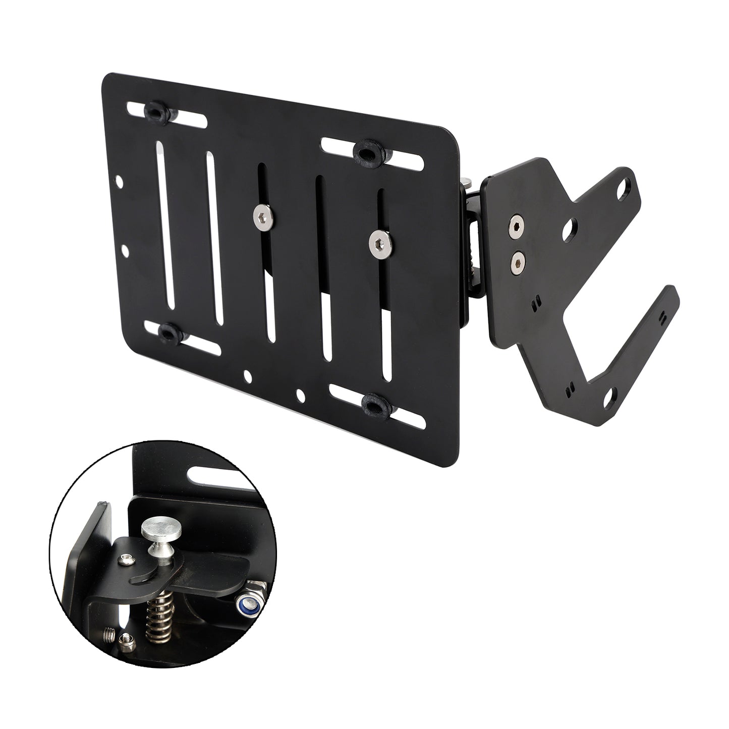 Side License Plate Holder Frame Bracket fit for INDIAN FTR1200 2019-2024