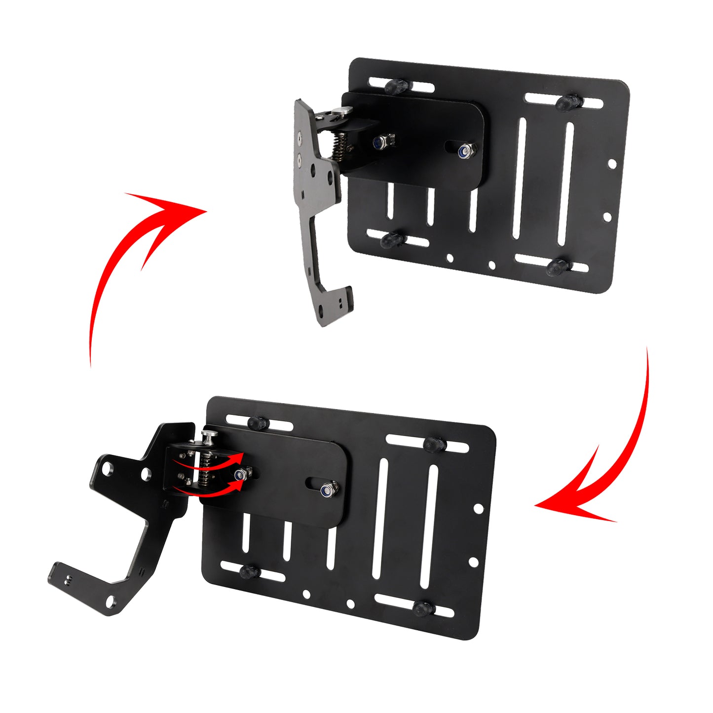 Side License Plate Holder Frame Bracket fit for INDIAN FTR1200 2019-2024