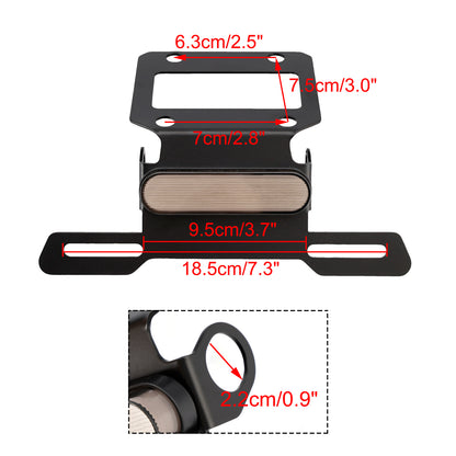 License Plate Holder Frame Bracket fit for Honda CL250 CL300 CL500 SCL500 23-24