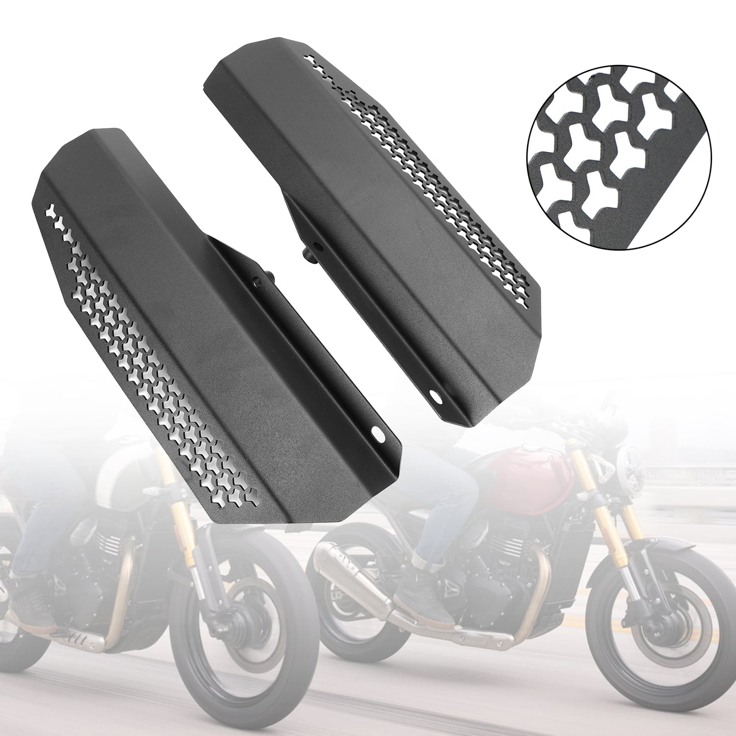 Front Fork shock absorber pertection cover fit for SCRAMBLER 400 X 2024-2025