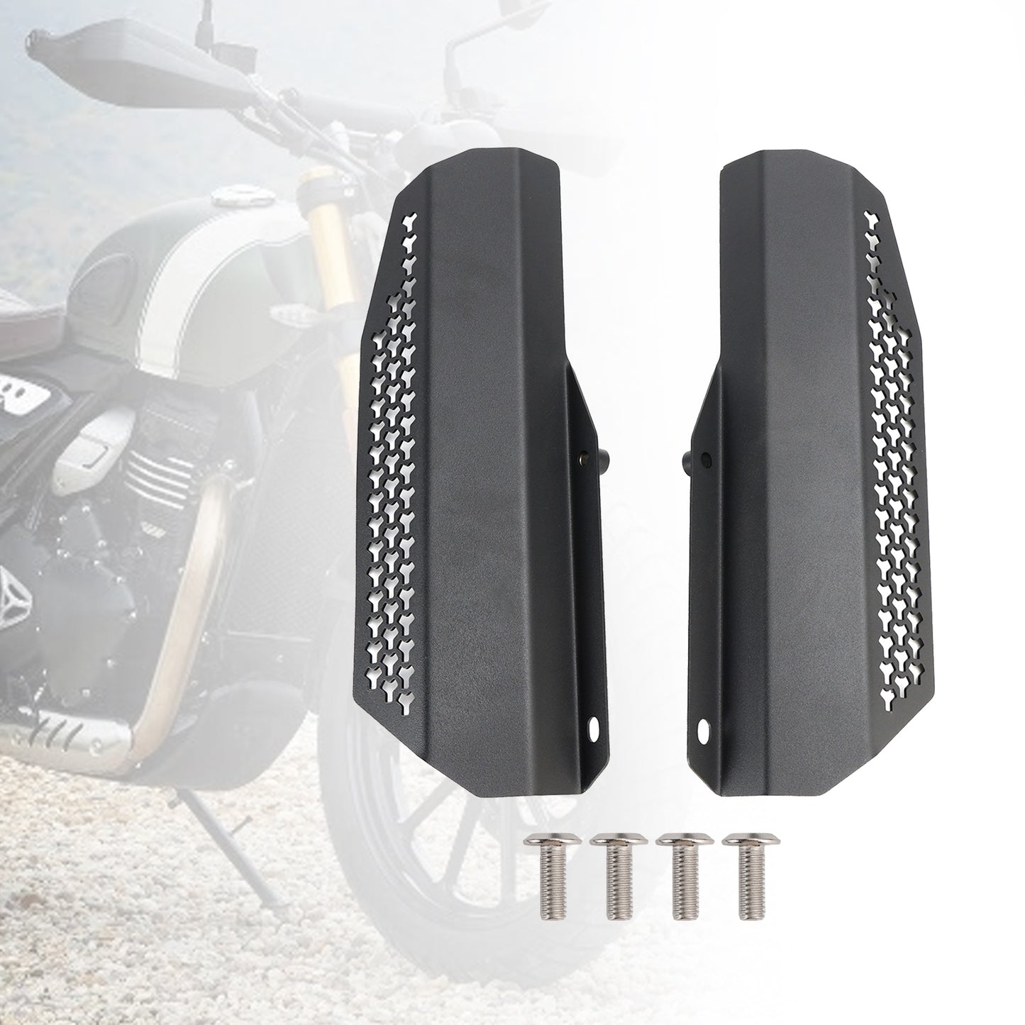Front Fork shock absorber pertection cover fit for SCRAMBLER 400 X 2024-2025