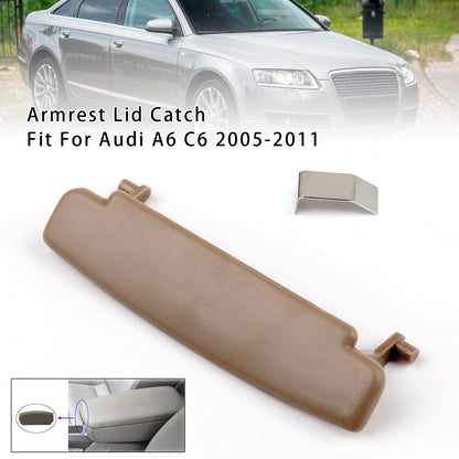 Beige Console Center Armrest Lid Latch For Audi A6 C6 2005-2011 4F0864245