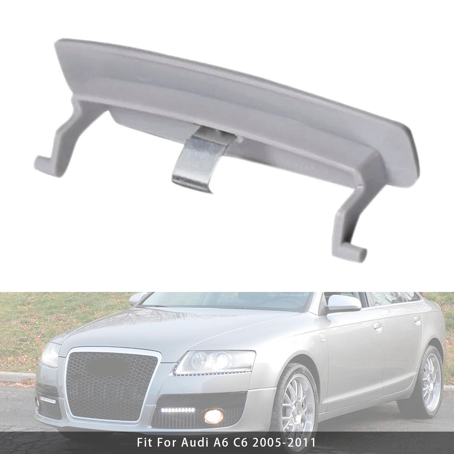 Gray Console Center Armrest Lid Latch For Audi A6 C6 2005-2011 4F0864245