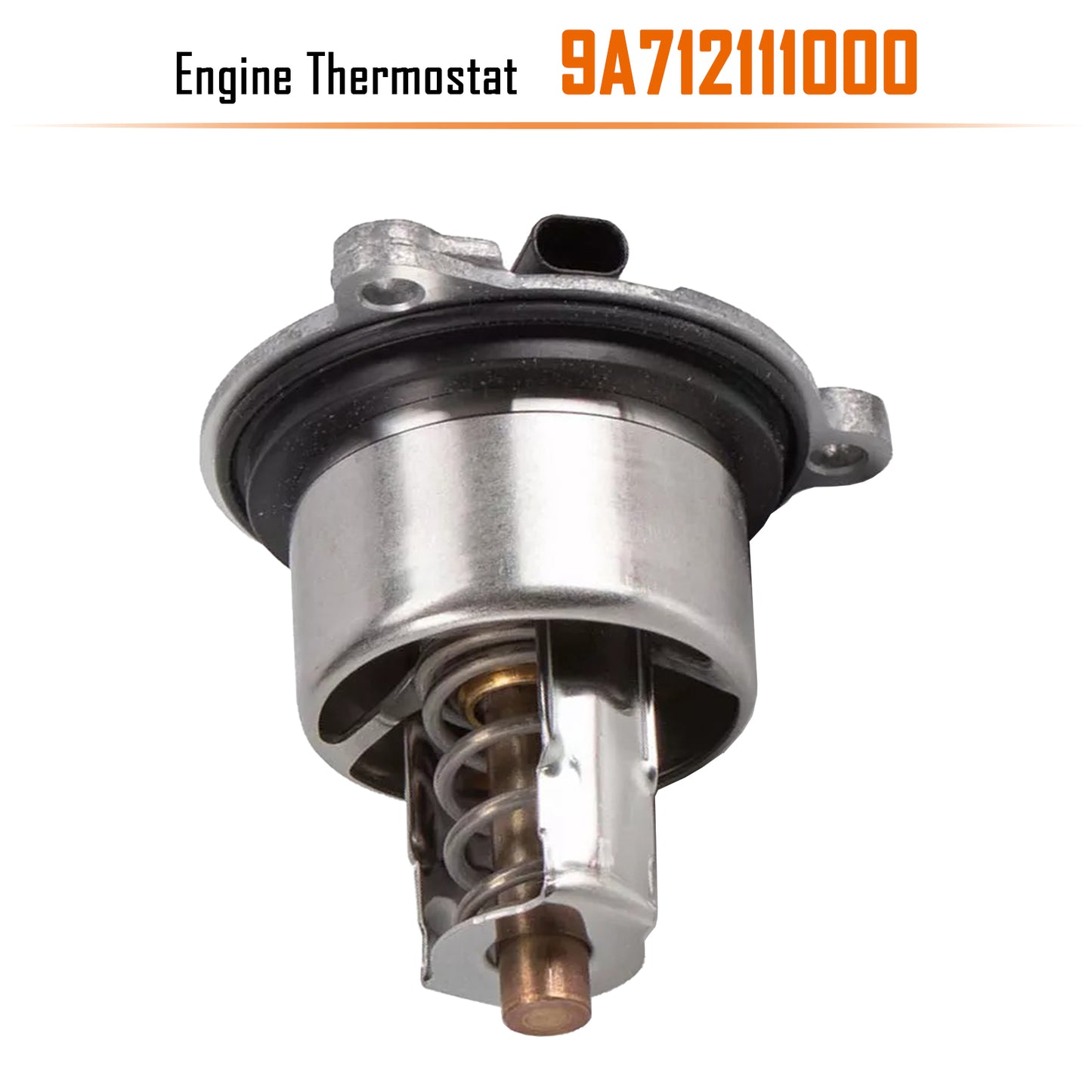9A712111000 Engine Thermostat for Porsche 911 991 981 718 Boxster Cayman