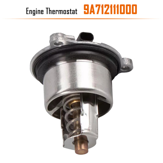 9A712111000 Engine Thermostat for Porsche 911 991 981 718 Boxster Cayman