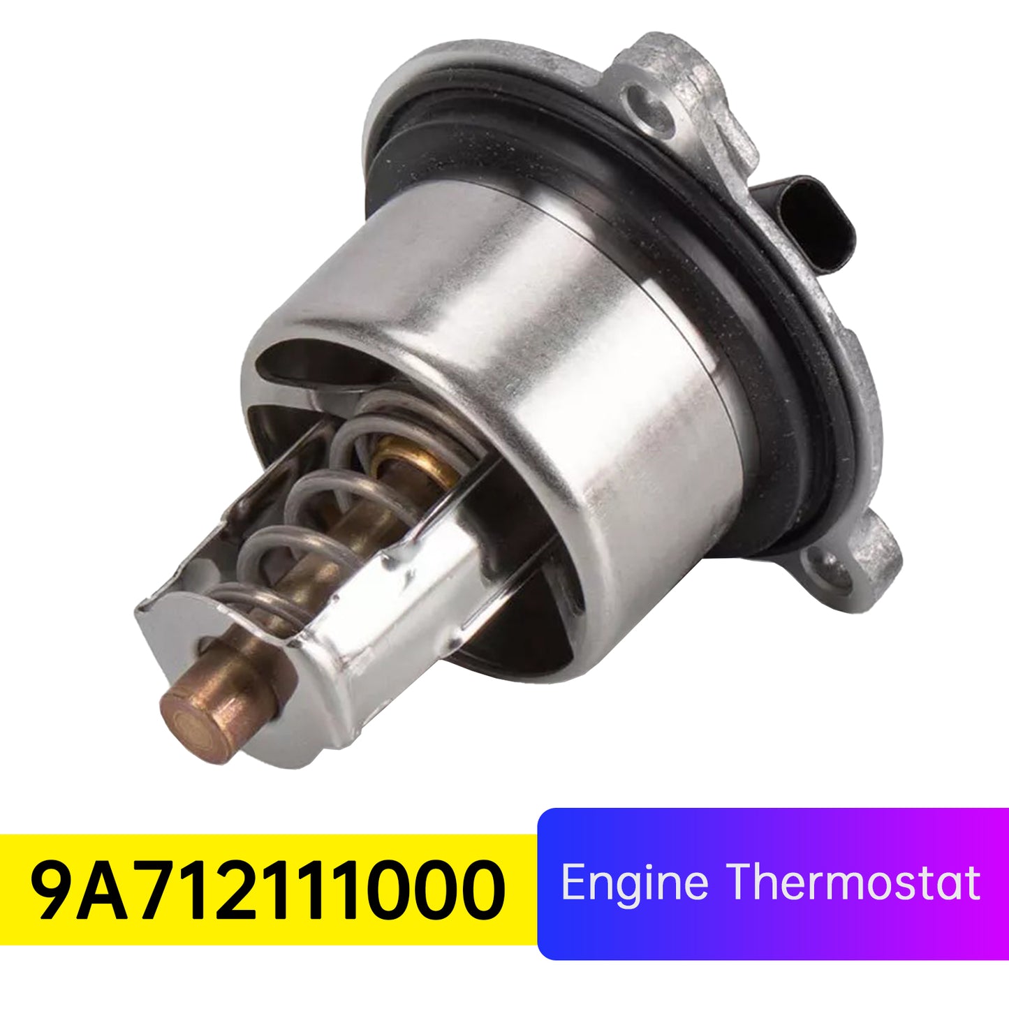 9A712111000 Engine Thermostat for Porsche 911 991 981 718 Boxster Cayman