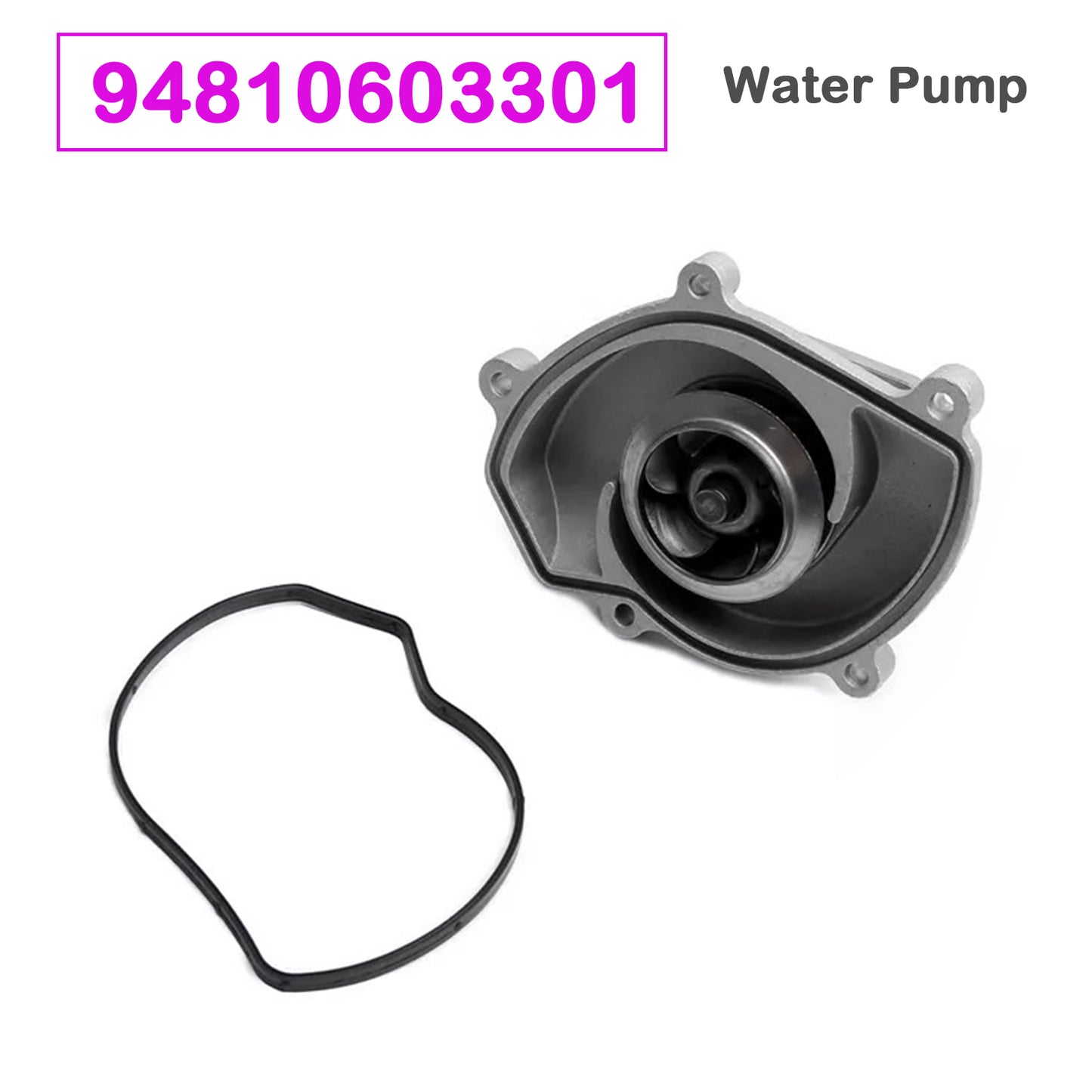 Water Pump 94810603301 for Porsche Macan Panamera Cayenne 2008-2016