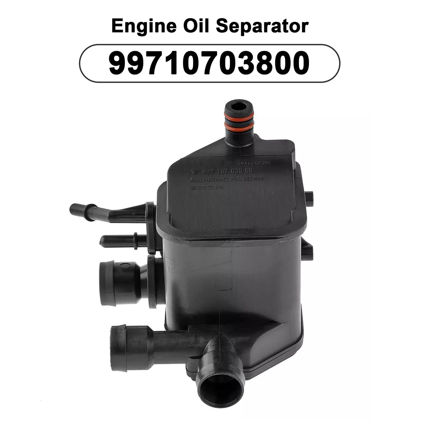 Engine Oil Separator Vent Valve 99710703800 for Porsche 911 Carrera 3.8L 2004-08