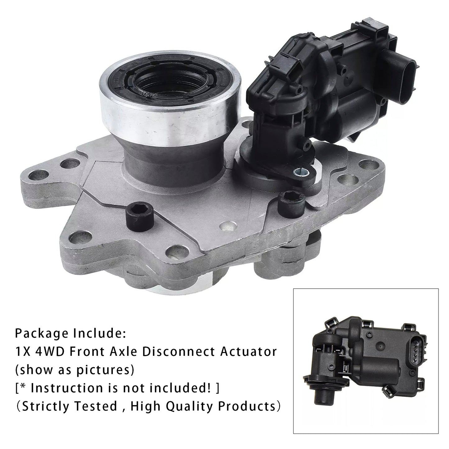 4WD Front Axle Disconnect Actuator Assembly 12471629 For Chevy Trailblazer Envoy 02-09
