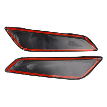 Carbon Fiber Style Fender Side Air Vent Trims For BMW 5 Series G30 2017+