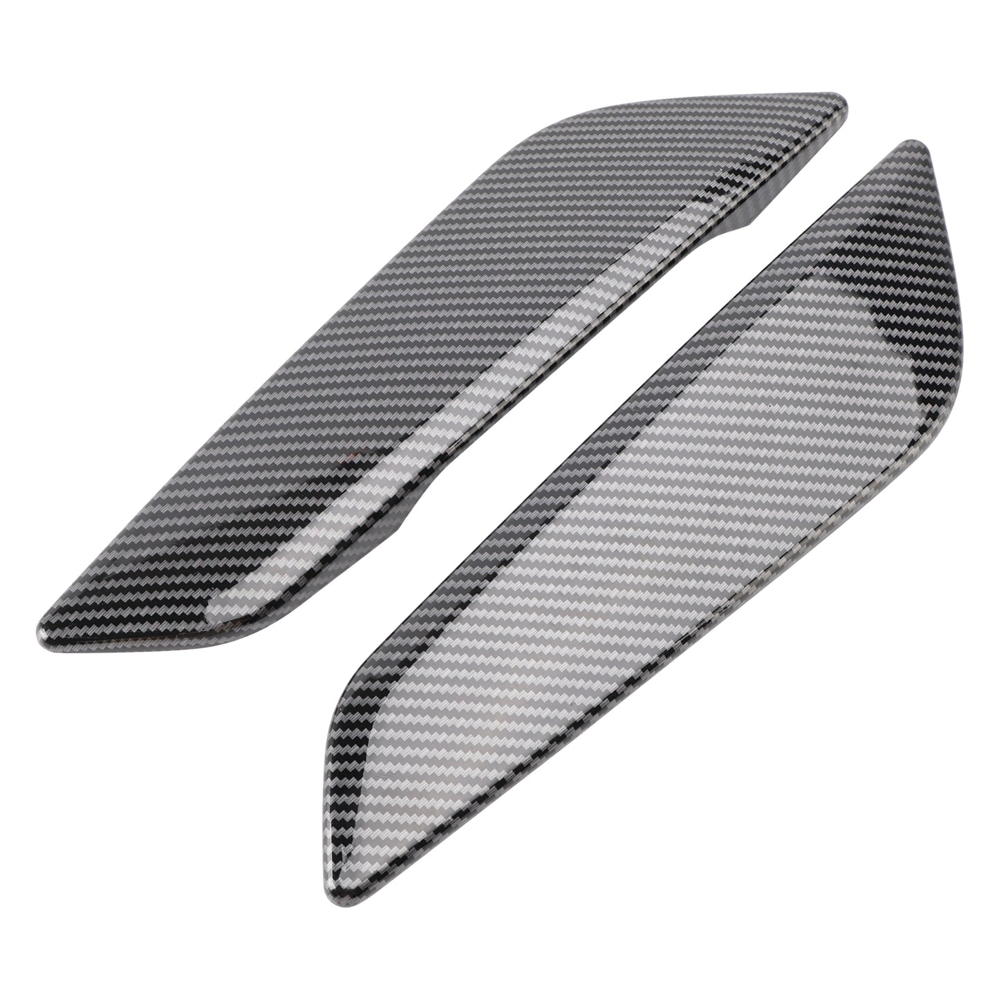 Carbon Fiber Style Fender Side Air Vent Trims For BMW 5 Series G30 2017+