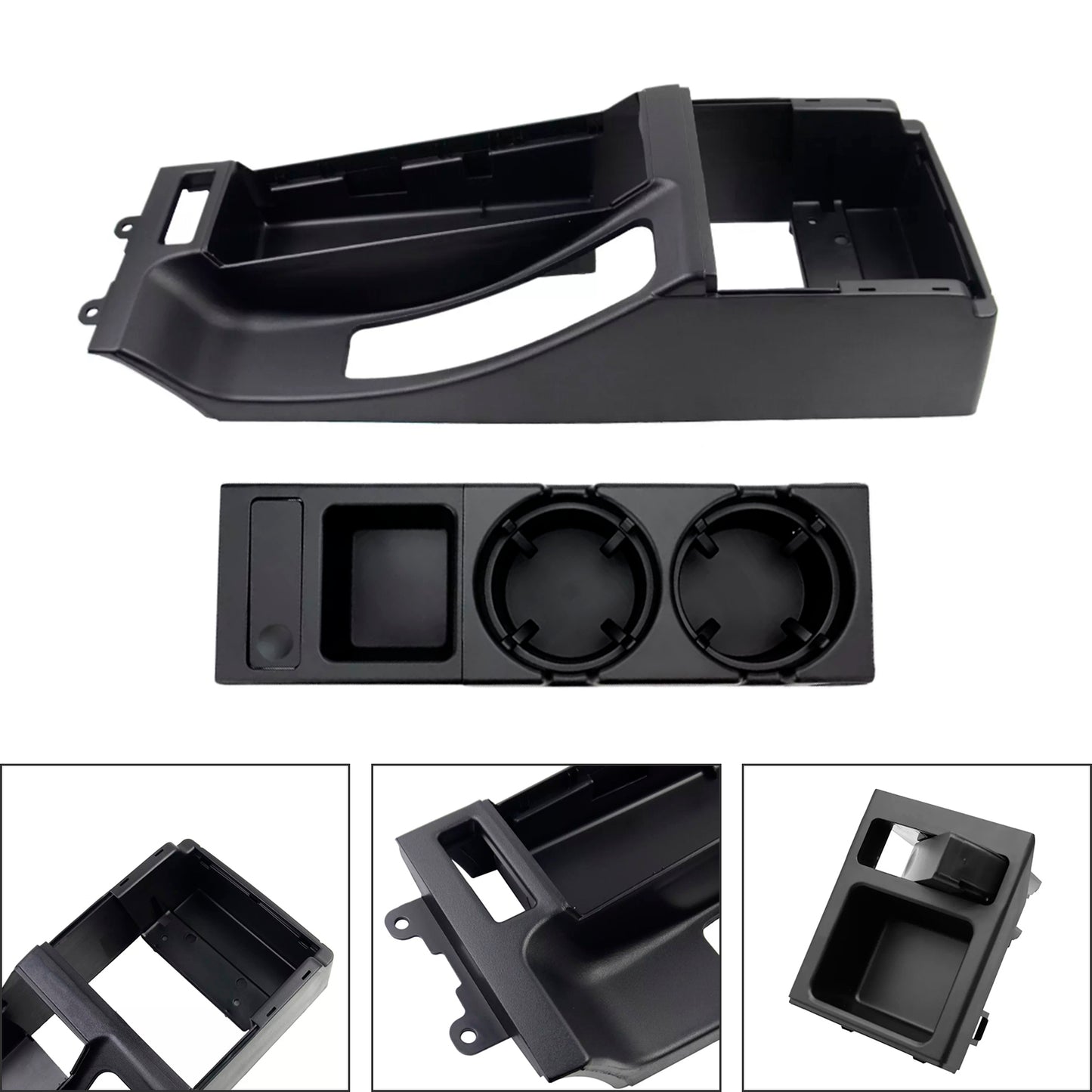 1999-2005 BMW 3 Series E4651168217953Black Center Console Trim Base Cup Coin Holder