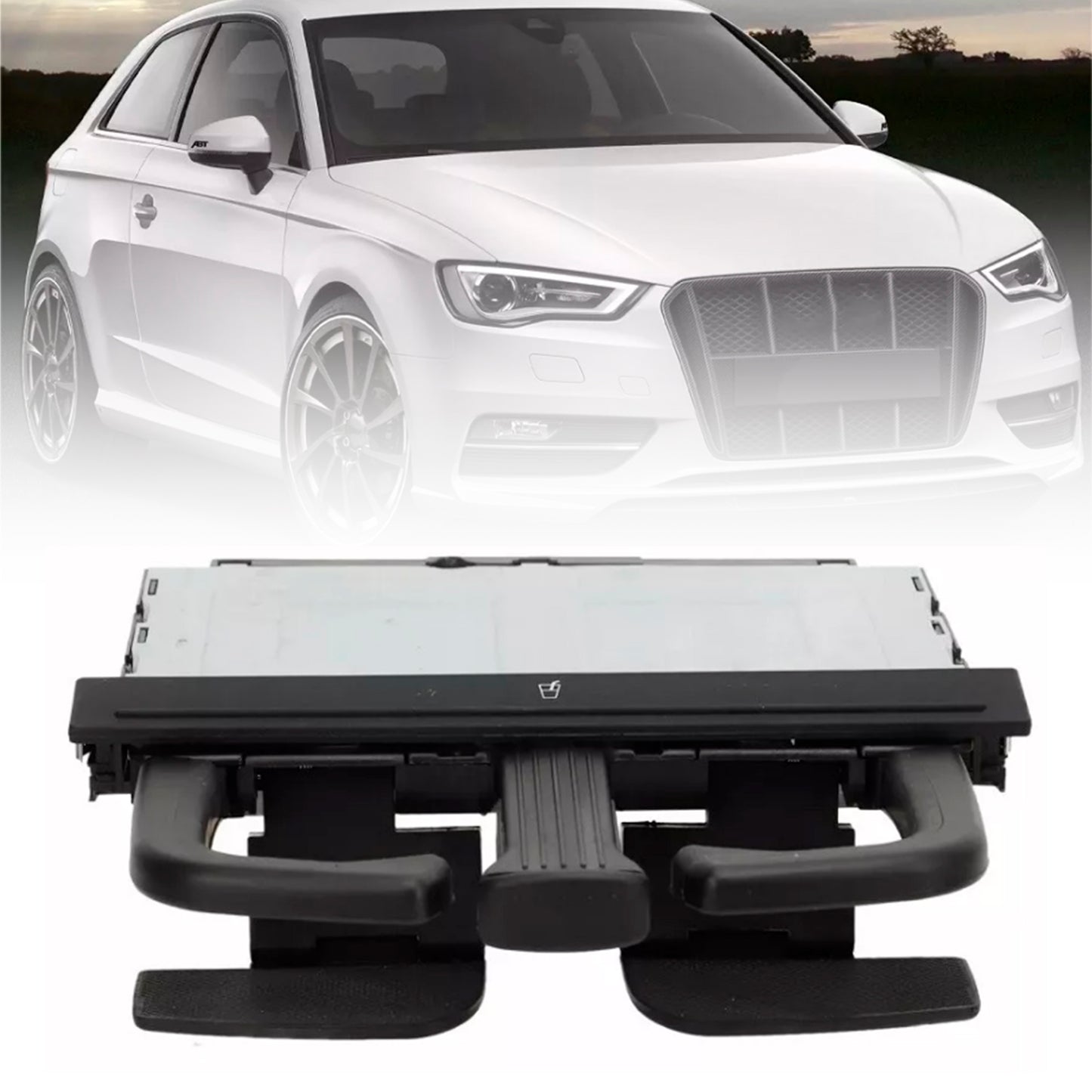 VW Jetta For Audi 8P0885995B Folding Car Center Console Cup Holder