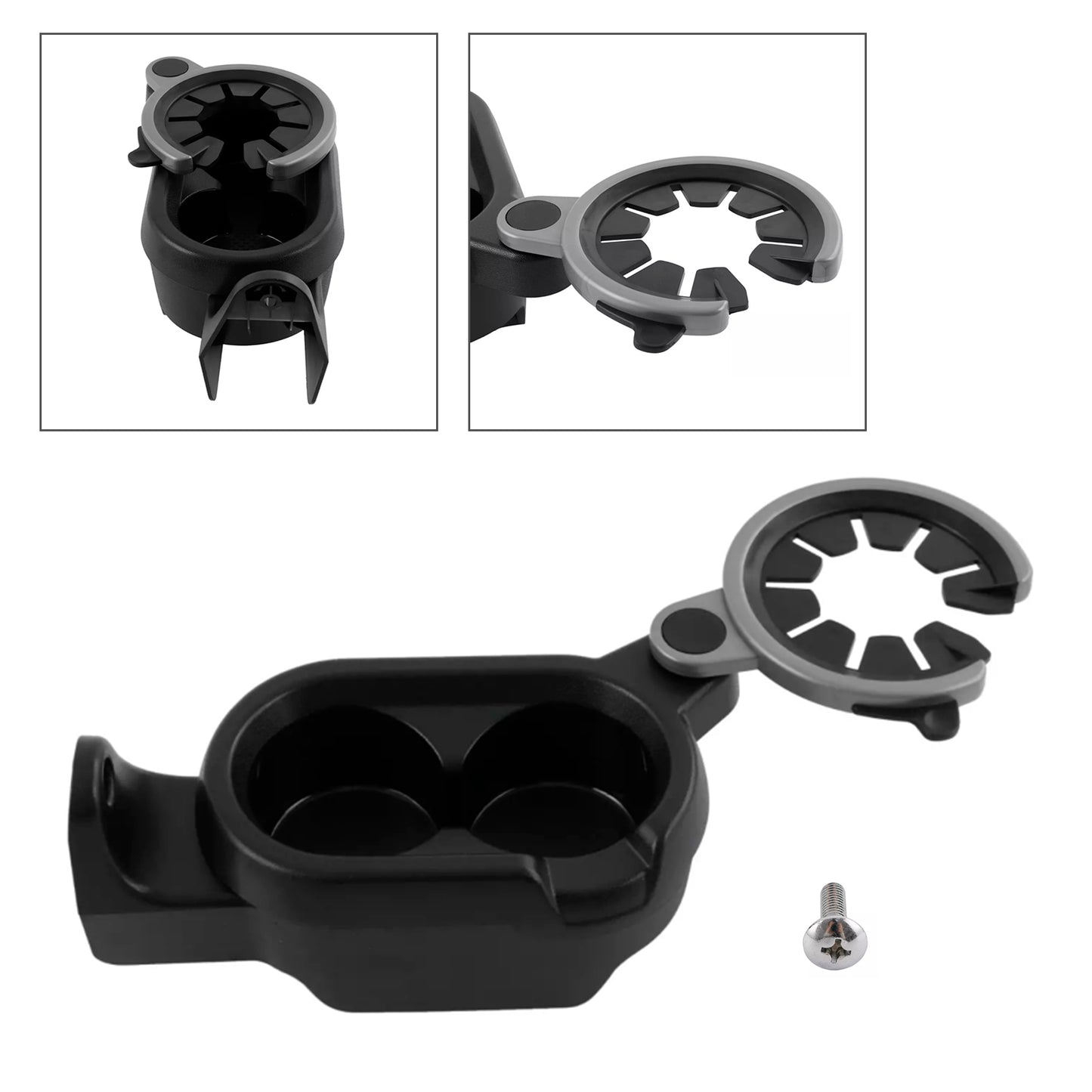 02/12- C451ev fortwoA4518100370Car Center Console Cup Drink Bottle Holder