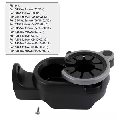 02/12- C451ev fortwoA4518100370Car Center Console Cup Drink Bottle Holder